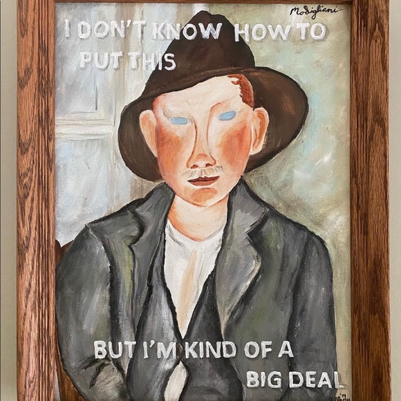 Original Artwork Meme Italian